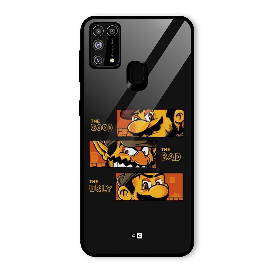 The Good Bad Ugly Glass Back Case for Galaxy F41