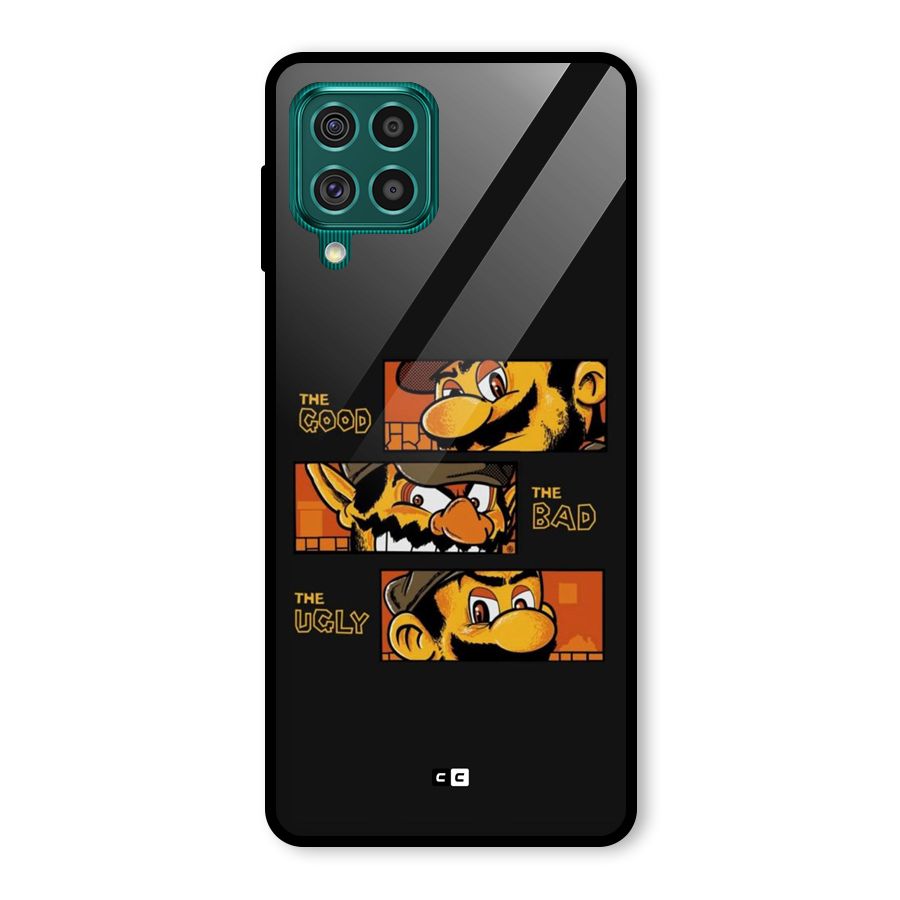 The Good Bad Ugly Glass Back Case for Galaxy F62