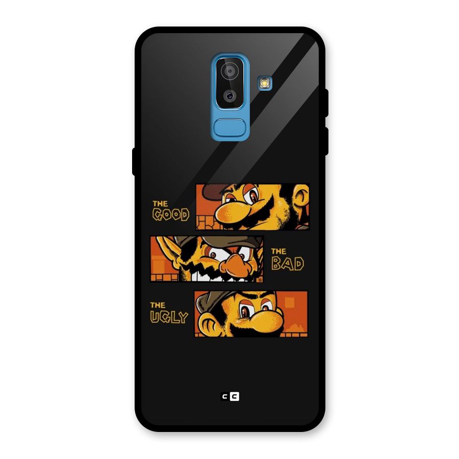 The Good Bad Ugly Glass Back Case for Galaxy J8