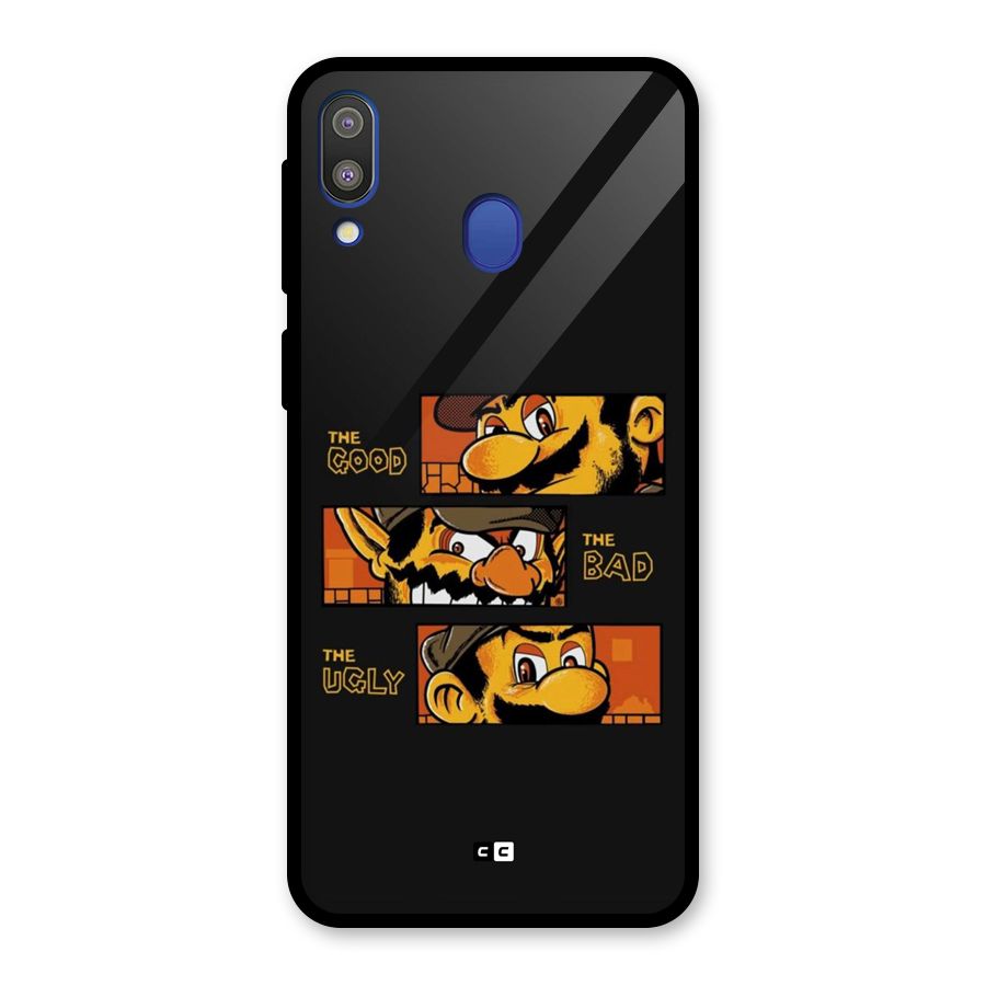 The Good Bad Ugly Glass Back Case for Galaxy M20