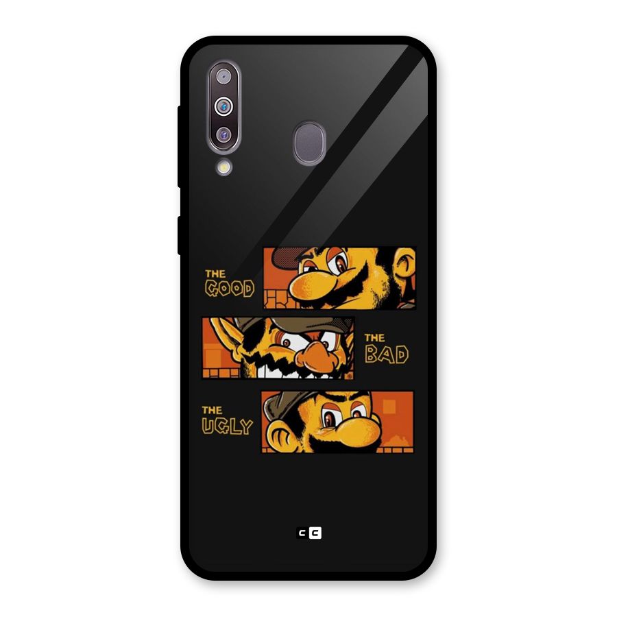 The Good Bad Ugly Glass Back Case for Galaxy M30