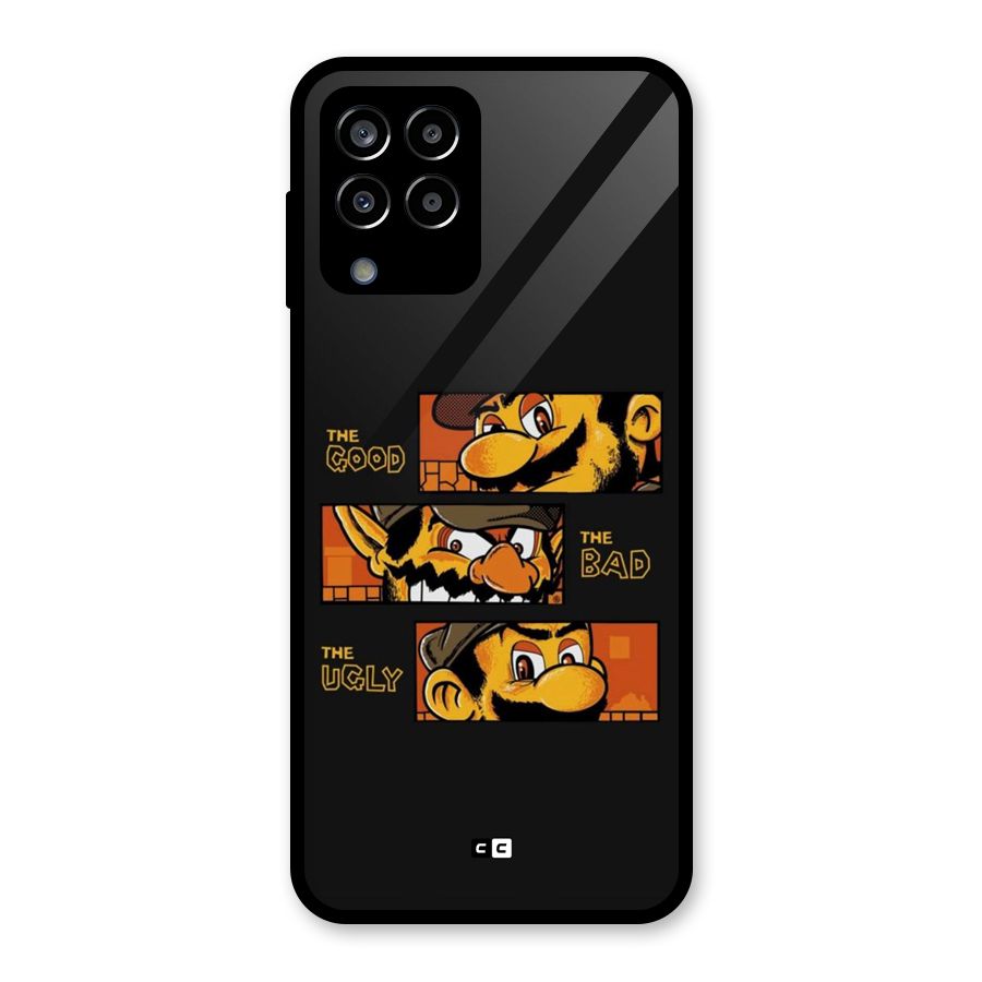 The Good Bad Ugly Glass Back Case for Galaxy M33