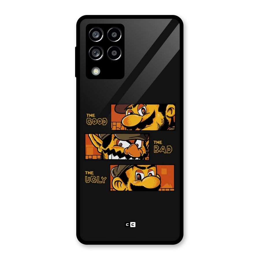 The Good Bad Ugly Glass Back Case for Galaxy M53 5G