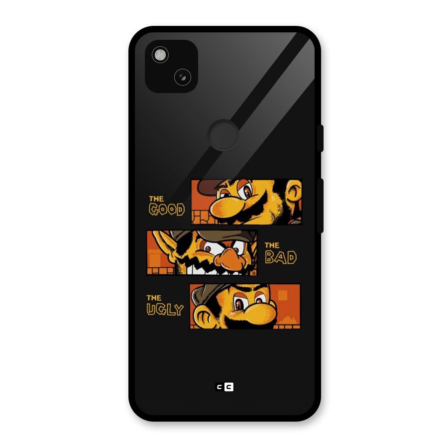 The Good Bad Ugly Glass Back Case for Google Pixel 4a
