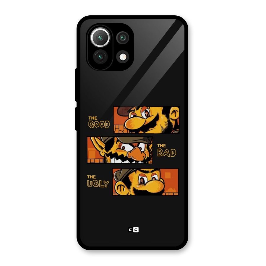 The Good Bad Ugly Glass Back Case for Mi 11 Lite