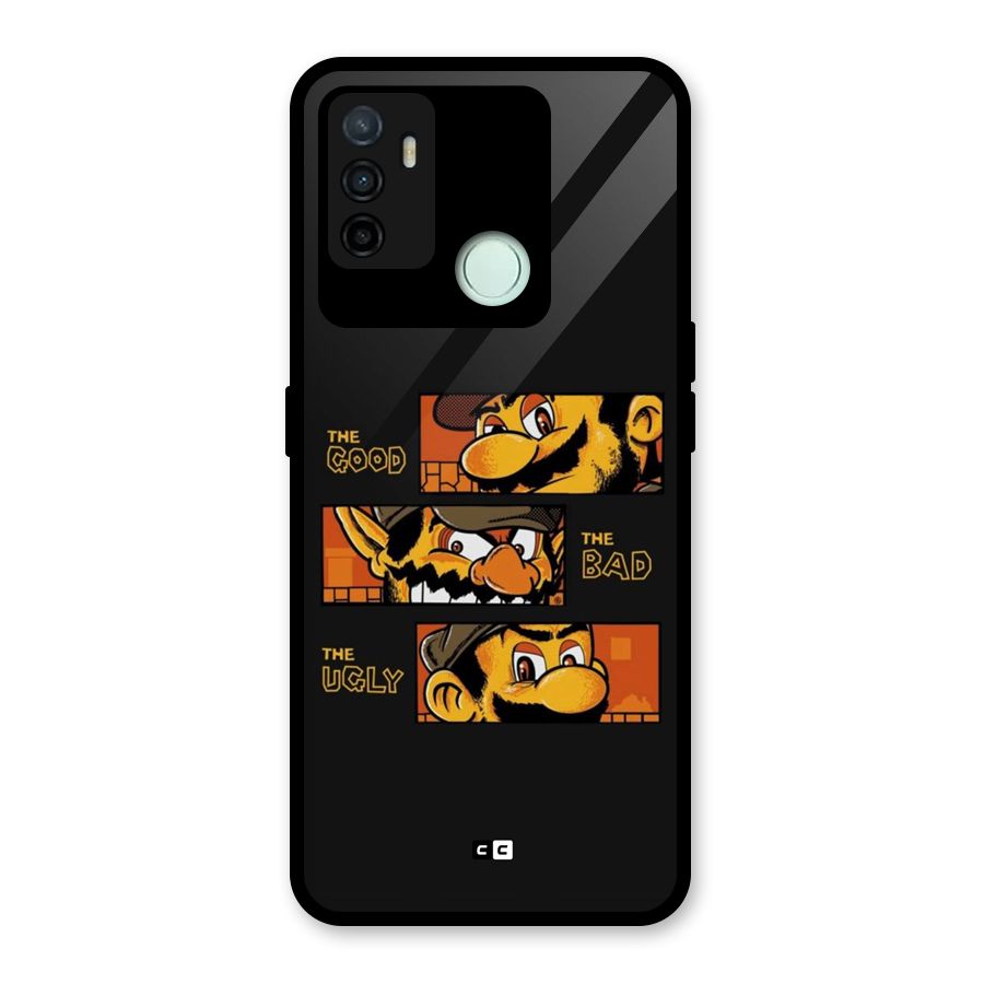 The Good Bad Ugly Glass Back Case for Oppo A53