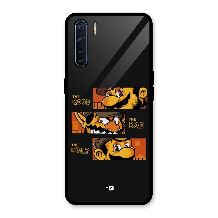 The Good Bad Ugly Glass Back Case for Oppo F15