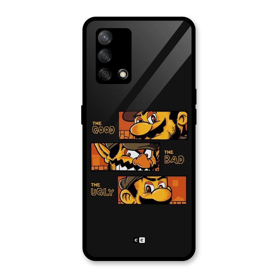 The Good Bad Ugly Glass Back Case for Oppo F19s