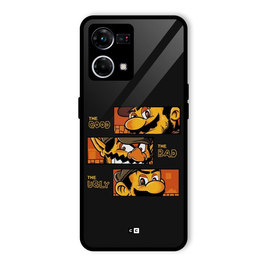 The Good Bad Ugly Glass Back Case for Oppo F21 Pro 4G