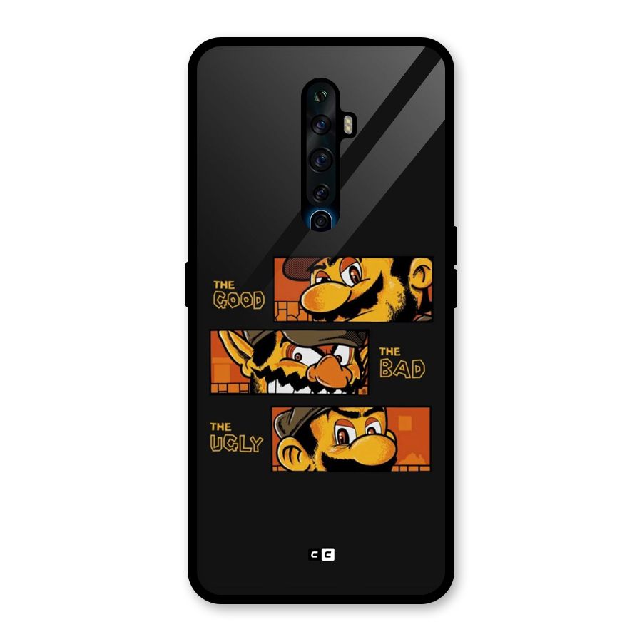 The Good Bad Ugly Glass Back Case for Oppo Reno2 F
