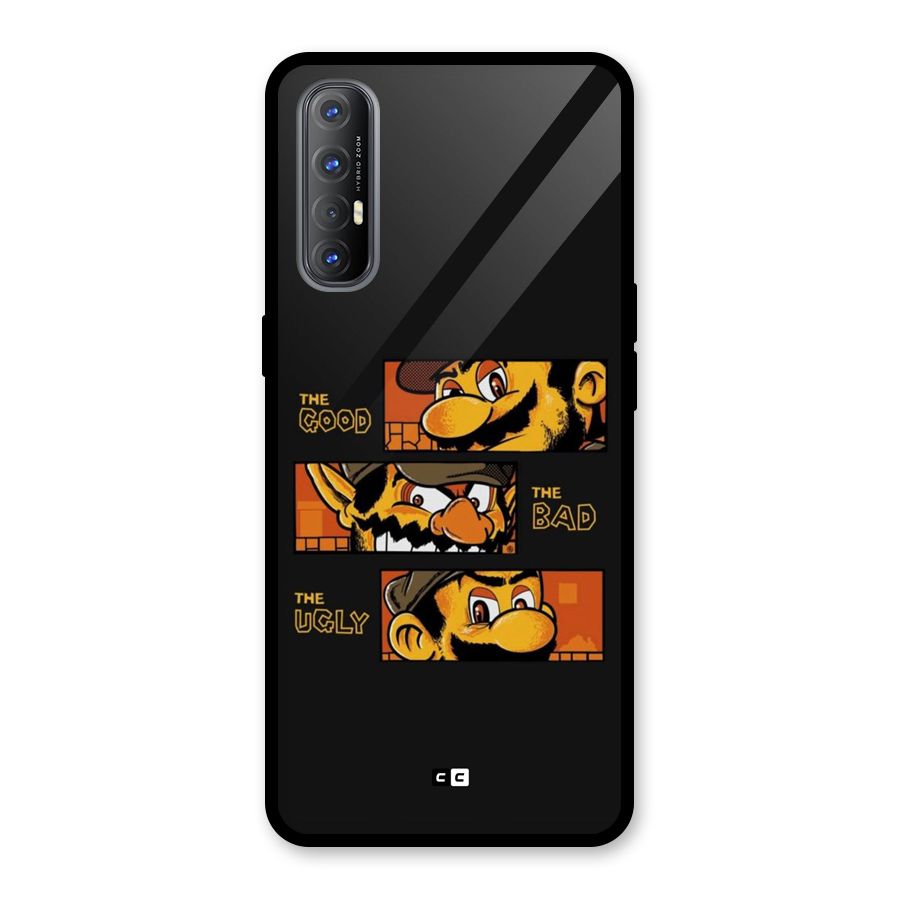 The Good Bad Ugly Glass Back Case for Oppo Reno3 Pro