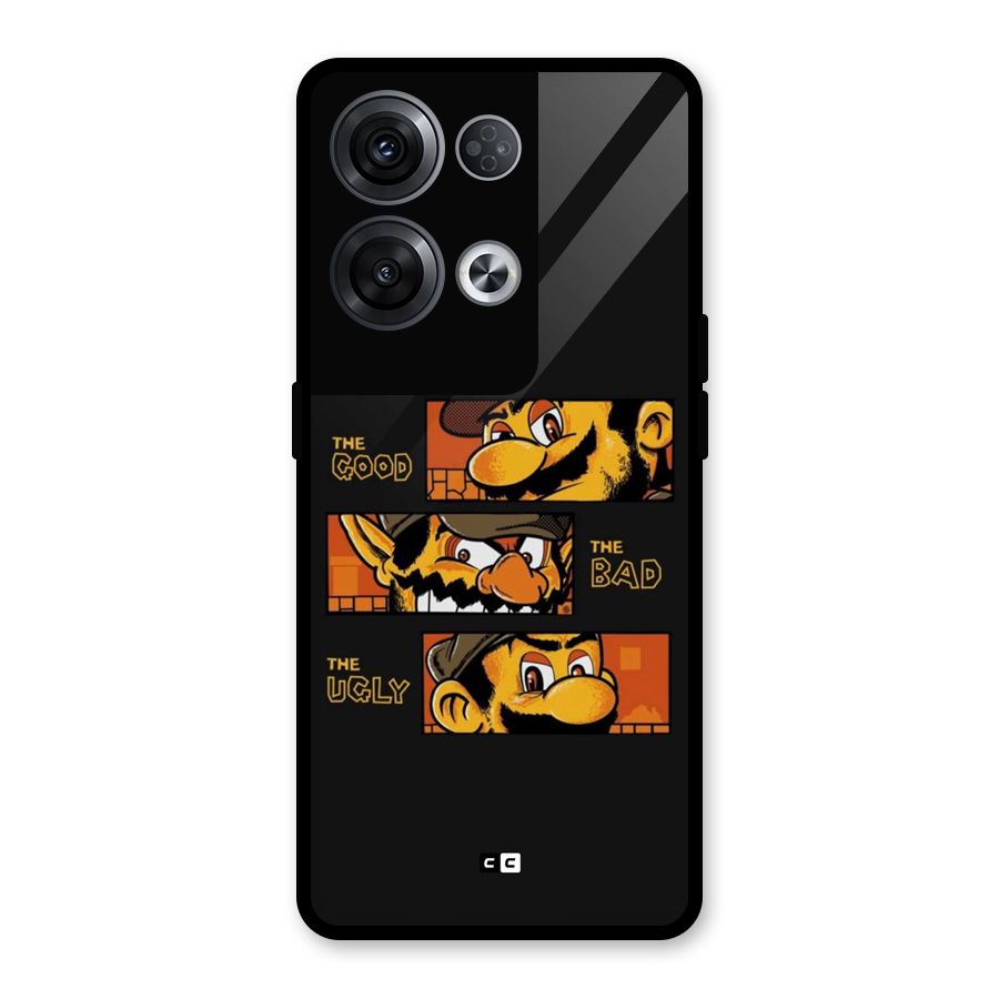 The Good Bad Ugly Glass Back Case for Oppo Reno8 Pro 5G