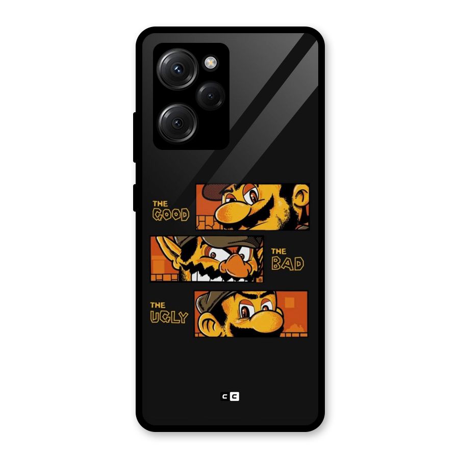 The Good Bad Ugly Glass Back Case for Poco X5 Pro
