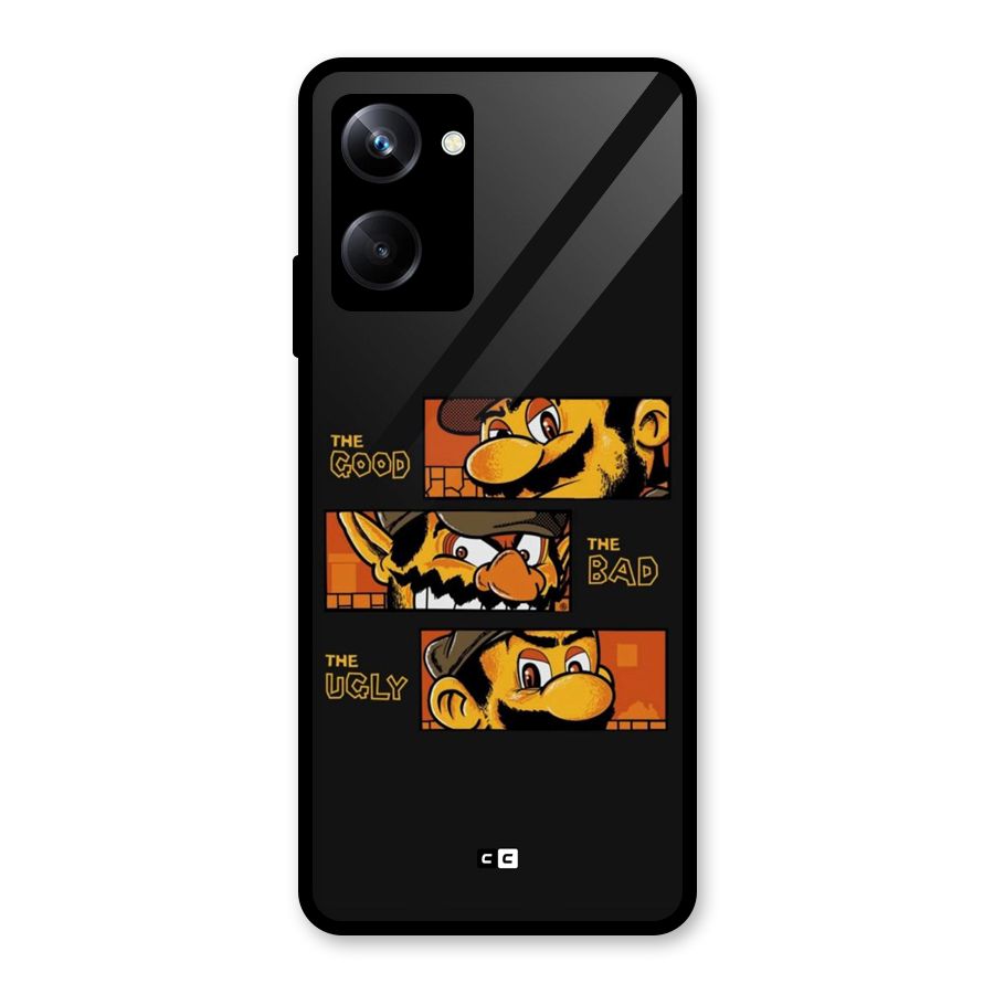 The Good Bad Ugly Glass Back Case for Realme 10 Pro