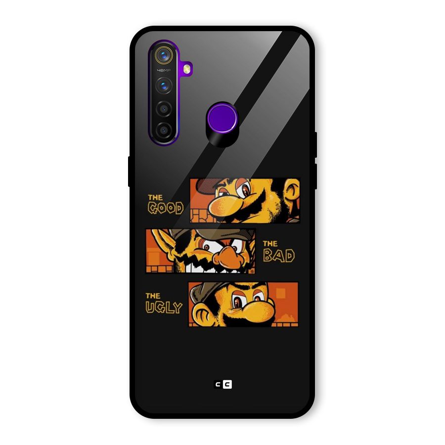 The Good Bad Ugly Glass Back Case for Realme 5 Pro