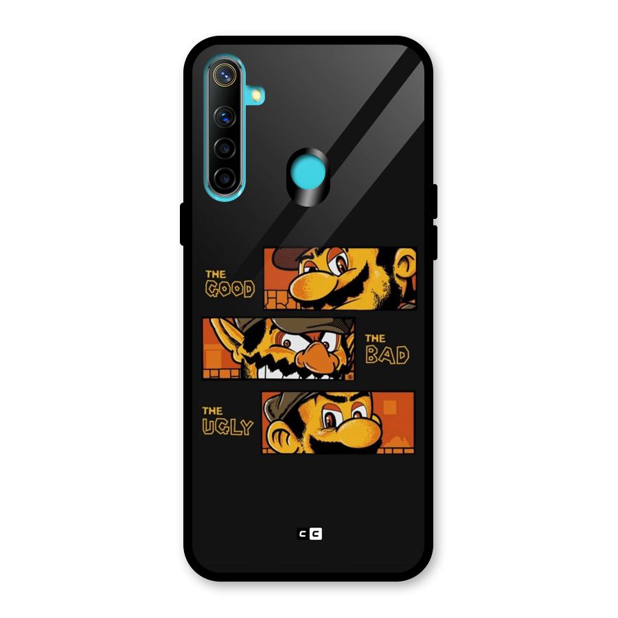 The Good Bad Ugly Glass Back Case for Realme 5i
