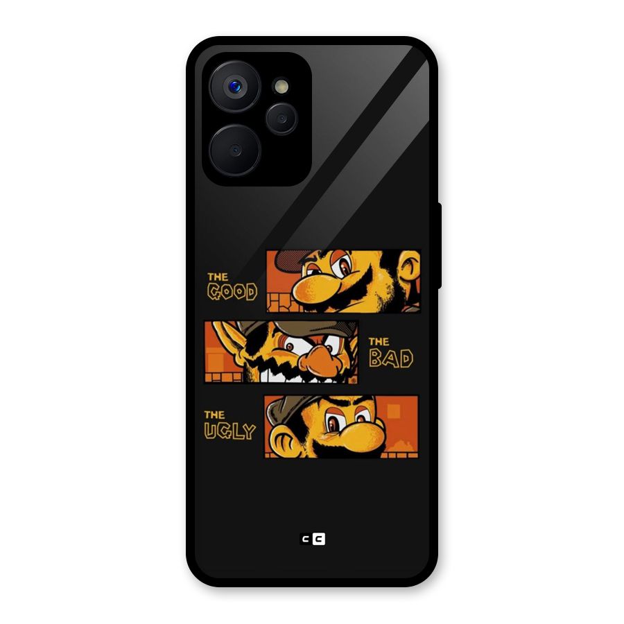 The Good Bad Ugly Glass Back Case for Realme 9i 5G