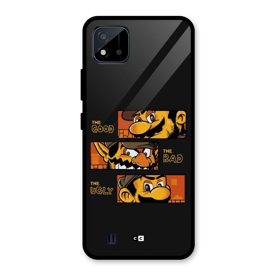 The Good Bad Ugly Glass Back Case for Realme C11 2021