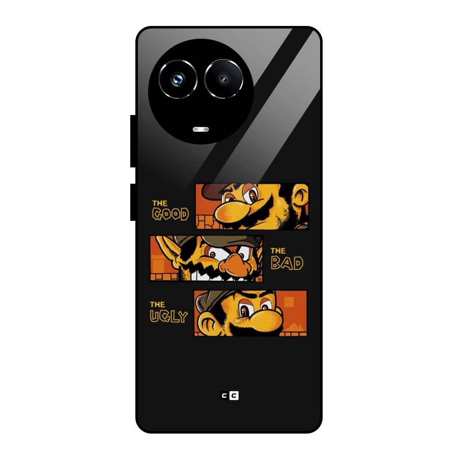 The Good Bad Ugly Glass Back Case for Realme Narzo 60X