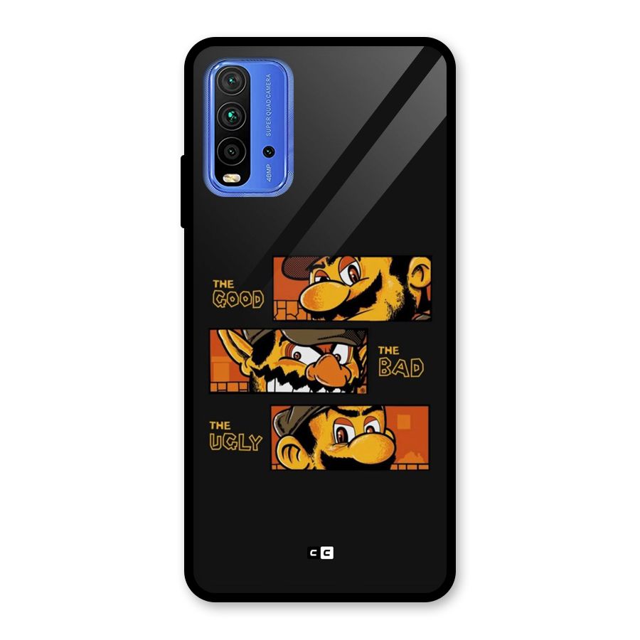 The Good Bad Ugly Glass Back Case for Redmi 9 Power