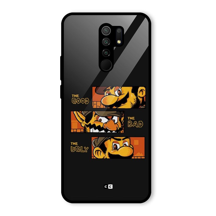 The Good Bad Ugly Glass Back Case for Redmi 9 Prime