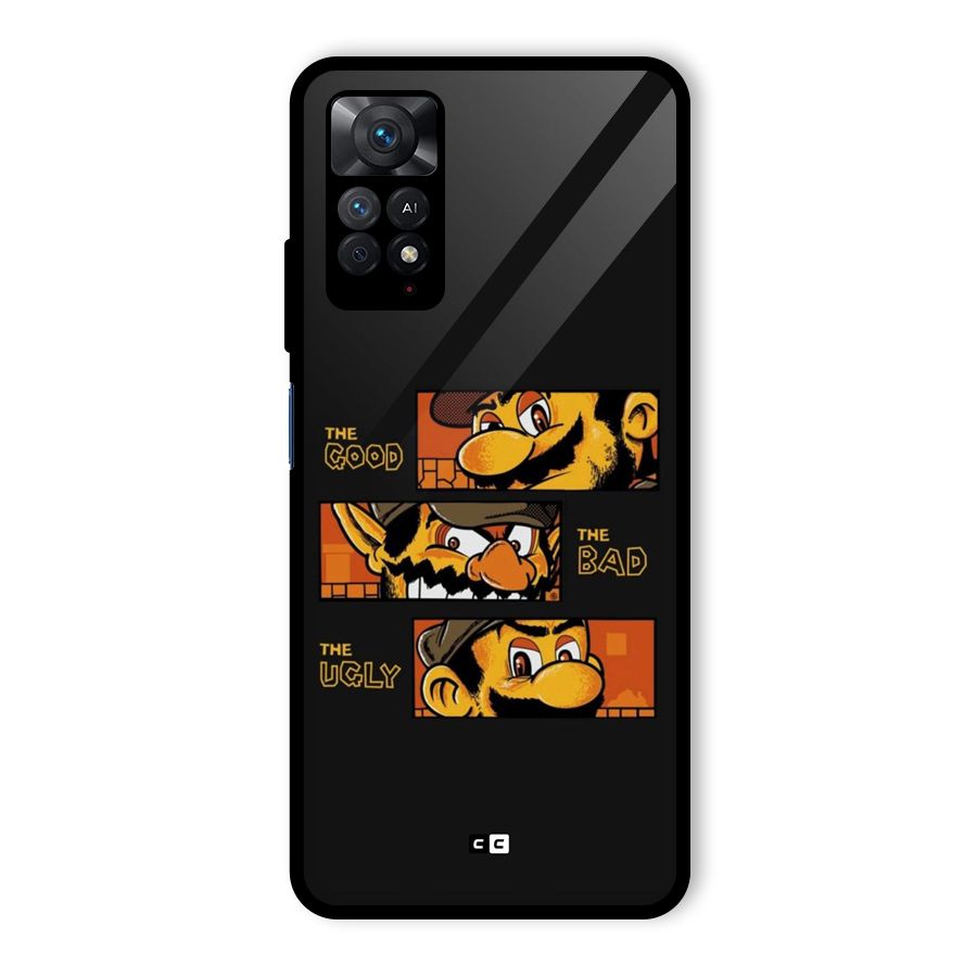 The Good Bad Ugly Glass Back Case for Redmi Note 11 Pro