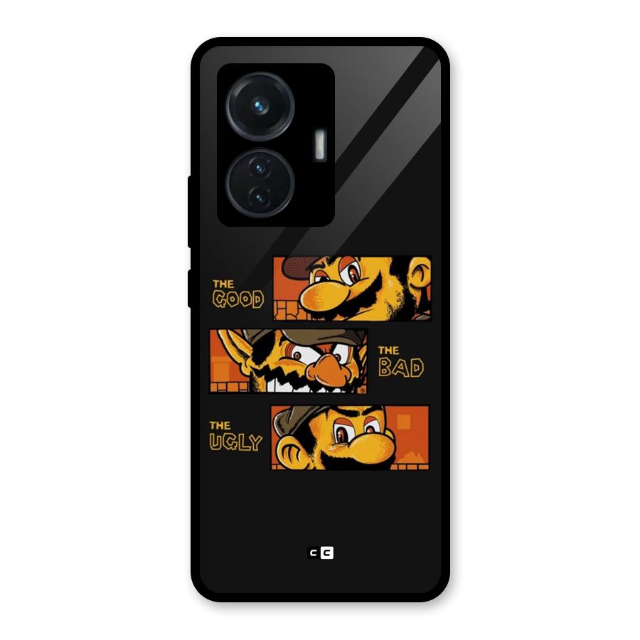 The Good Bad Ugly Glass Back Case for Vivo T1 44W