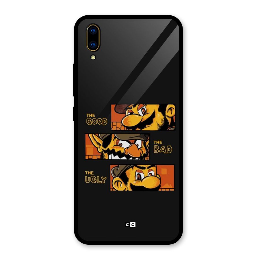 The Good Bad Ugly Glass Back Case for Vivo V11 Pro