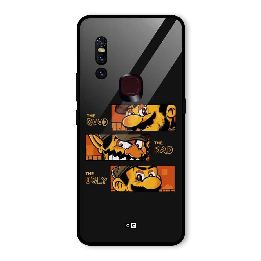 The Good Bad Ugly Glass Back Case for Vivo V15