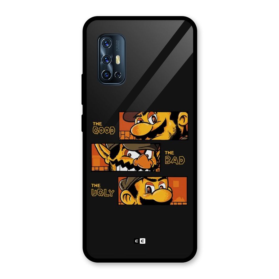 The Good Bad Ugly Glass Back Case for Vivo V17