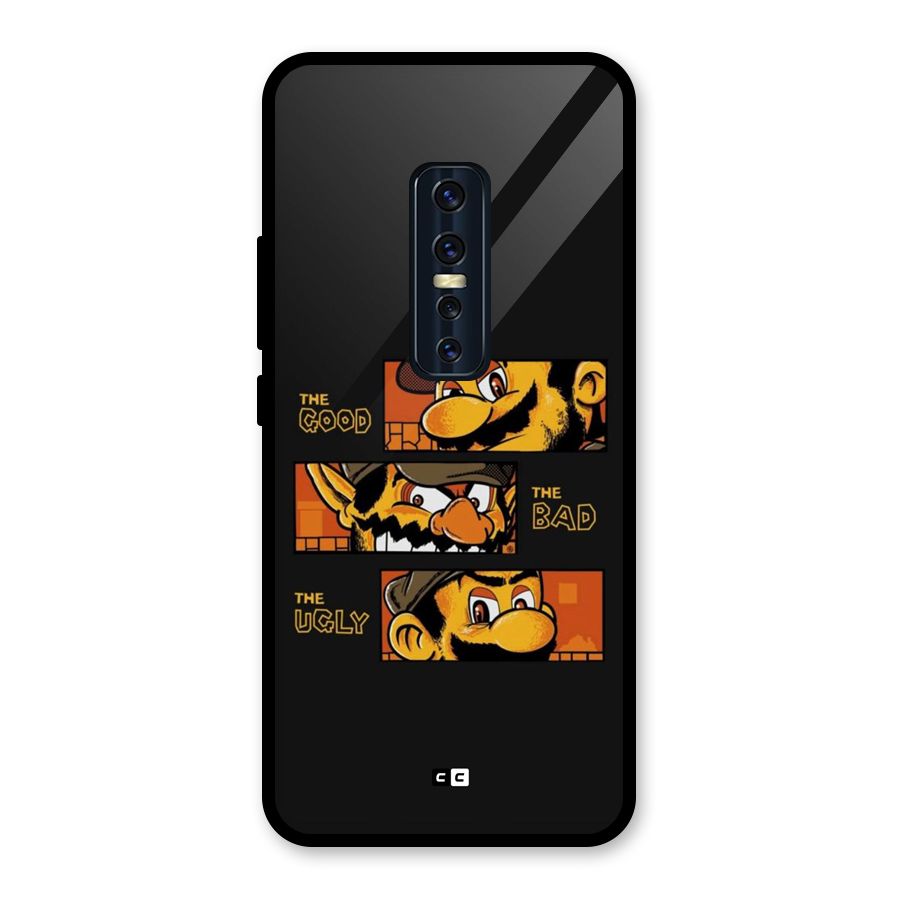 The Good Bad Ugly Glass Back Case for Vivo V17 Pro