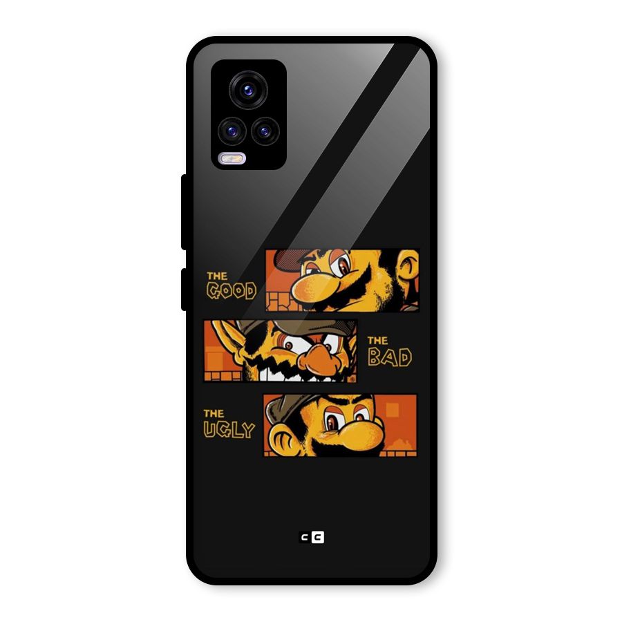The Good Bad Ugly Glass Back Case for Vivo V20 2021