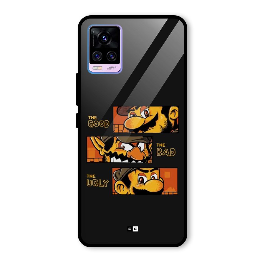 The Good Bad Ugly Glass Back Case for Vivo V20 Pro