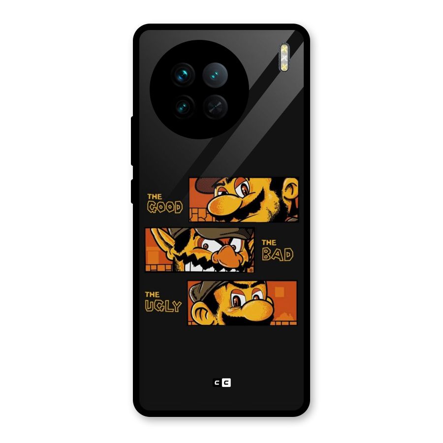 The Good Bad Ugly Glass Back Case for Vivo X90
