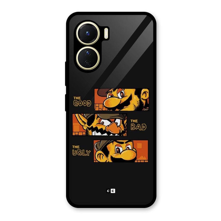 The Good Bad Ugly Glass Back Case for Vivo Y16