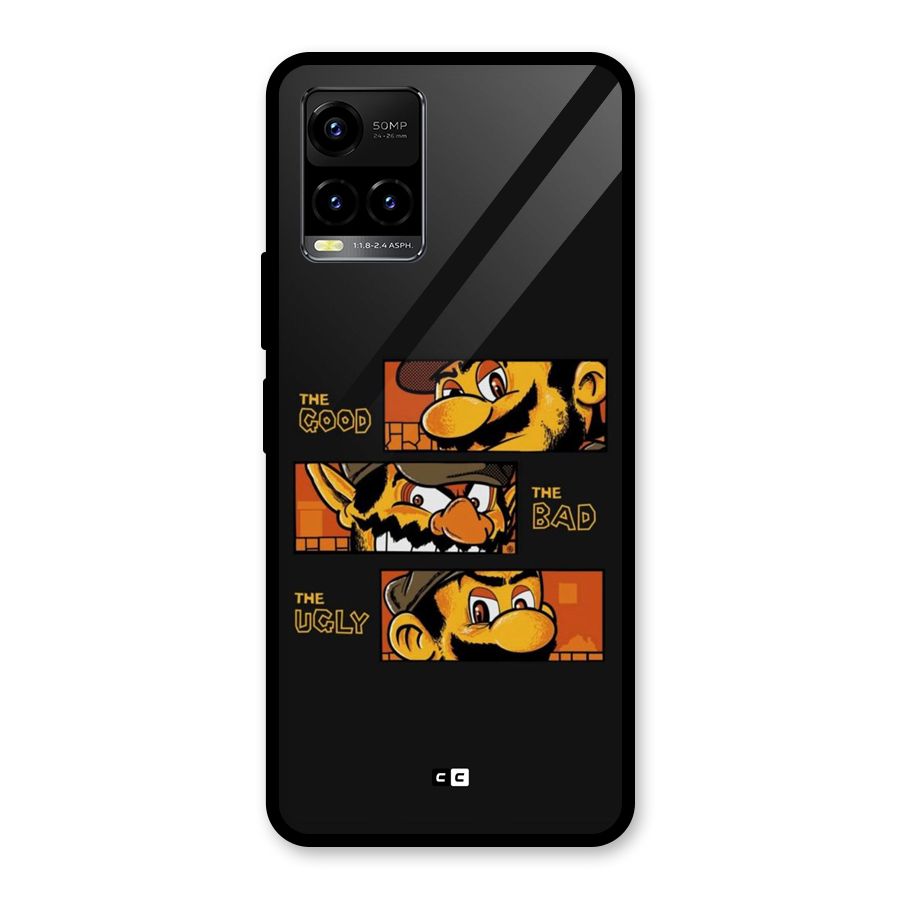 The Good Bad Ugly Glass Back Case for Vivo Y21T