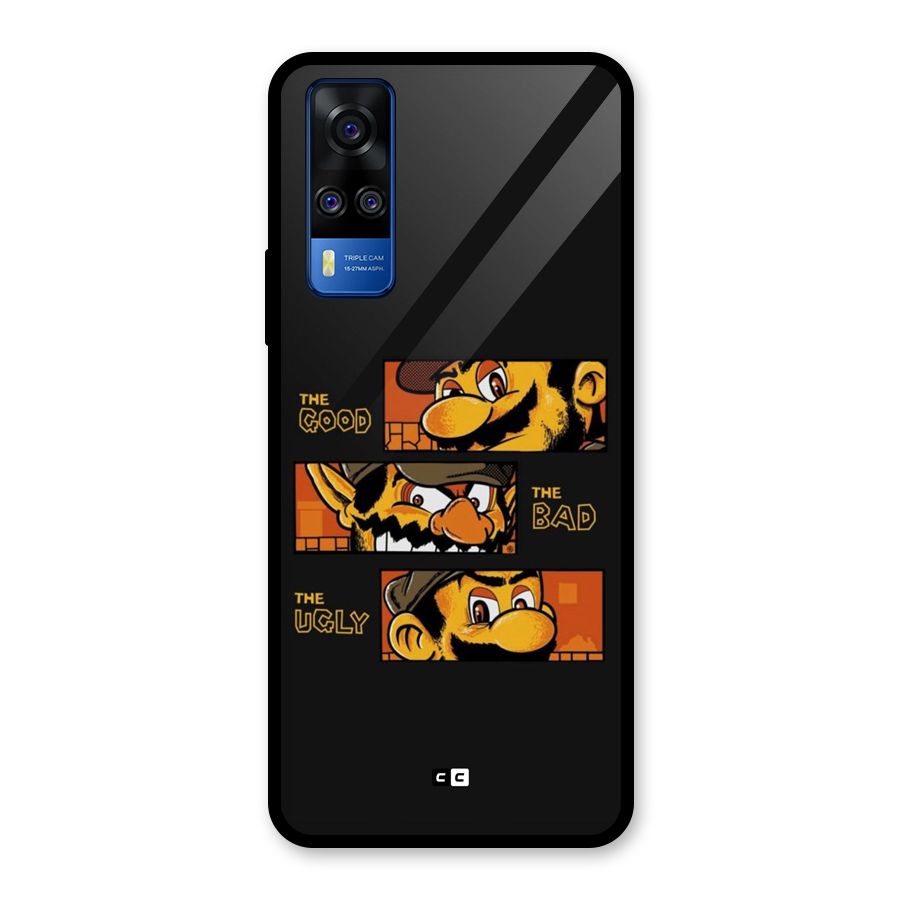 The Good Bad Ugly Glass Back Case for Vivo Y31
