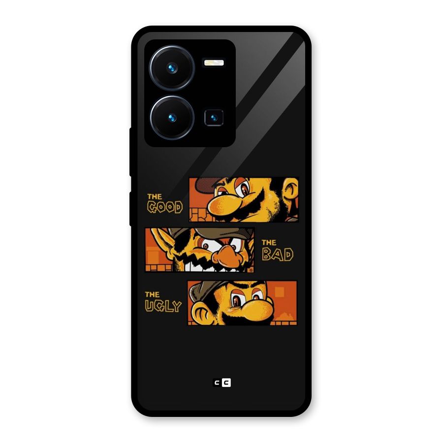 The Good Bad Ugly Glass Back Case for Vivo Y35