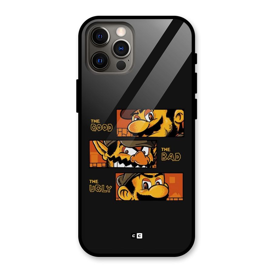 The Good Bad Ugly Glass Back Case for iPhone 12 Pro