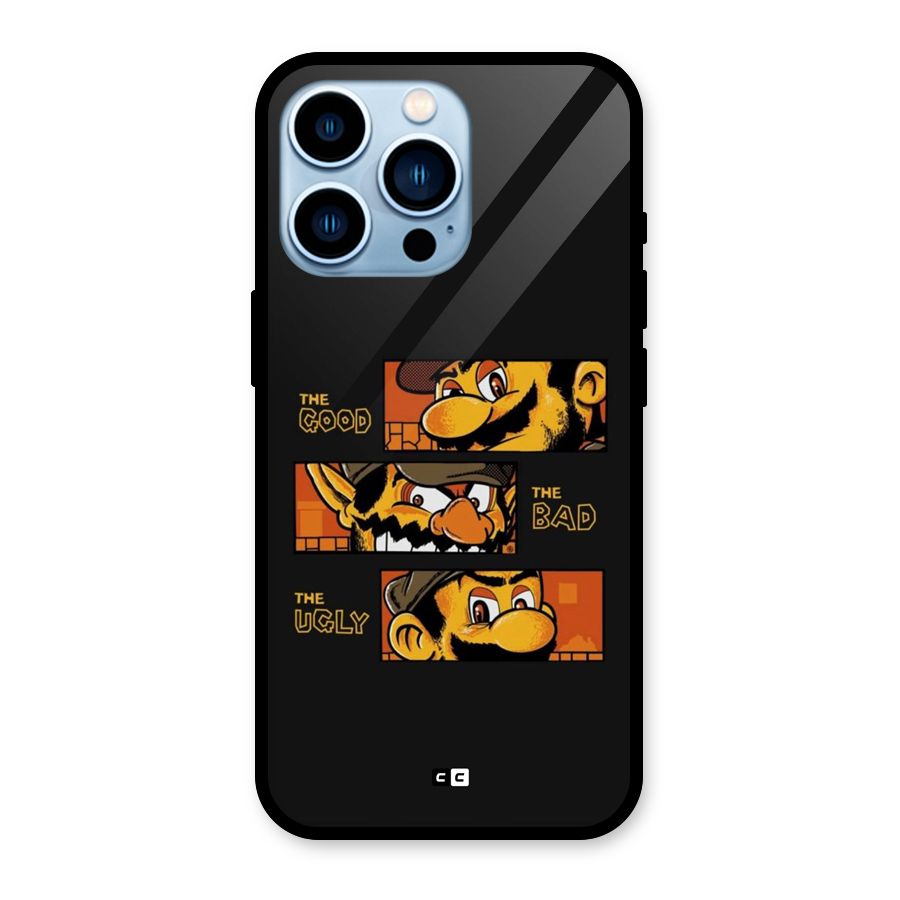 The Good Bad Ugly Glass Back Case for iPhone 13 Pro