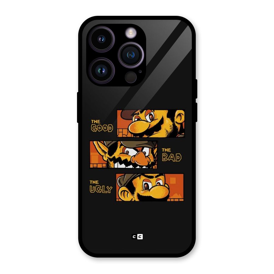 The Good Bad Ugly Glass Back Case for iPhone 14 Pro