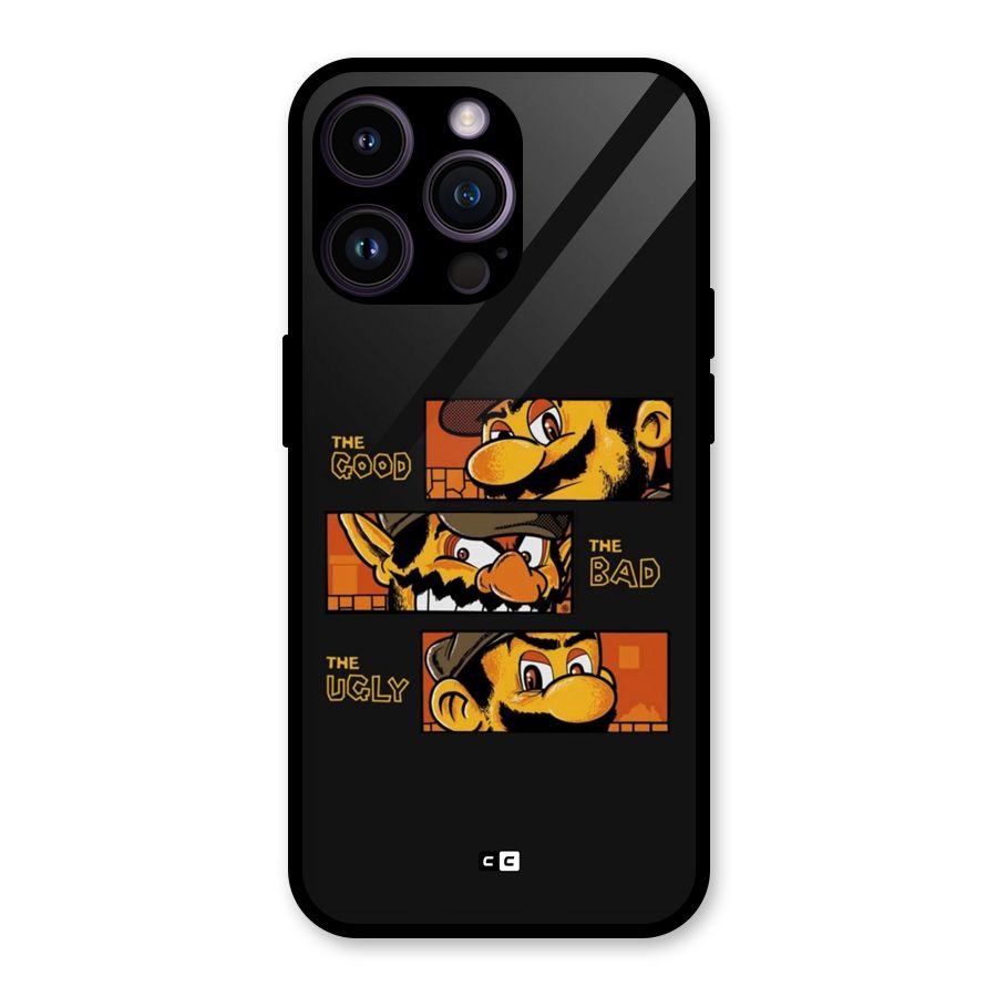 The Good Bad Ugly Glass Back Case for iPhone 14 Pro Max