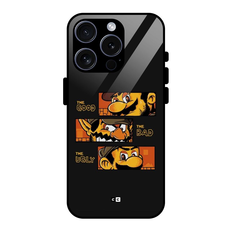 The Good Bad Ugly Glass Back Case for iPhone 15 Pro