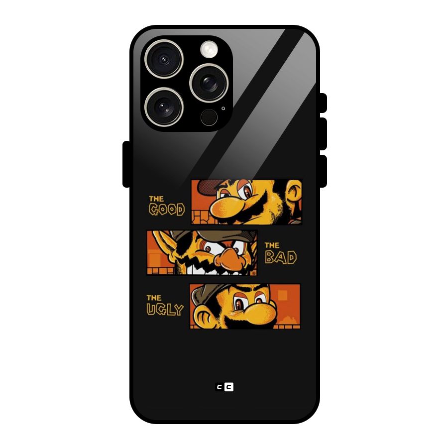 The Good Bad Ugly Glass Back Case for iPhone 15 Pro Max