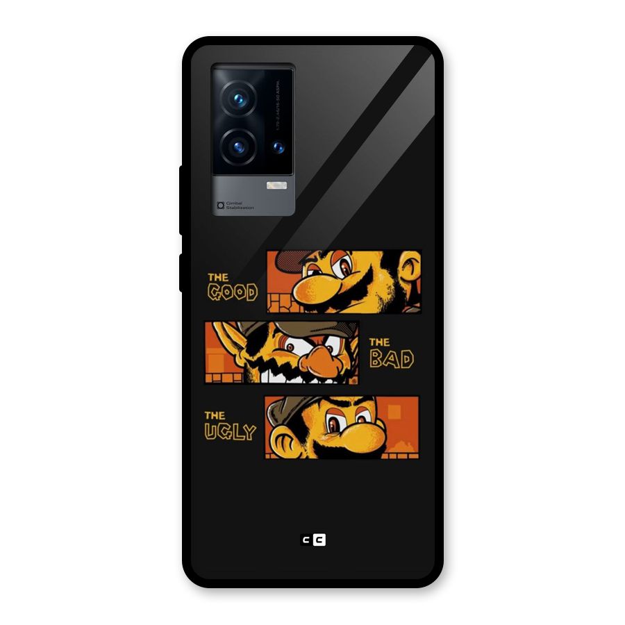 The Good Bad Ugly Glass Back Case for iQOO 9 5G