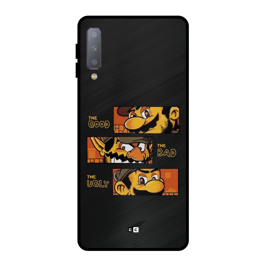 The Good Bad Ugly Metal Back Case for Galaxy A7 (2018)