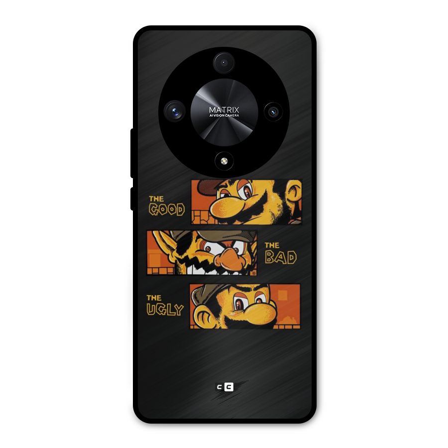 The Good Bad Ugly Metal Back Case for Honor X9b