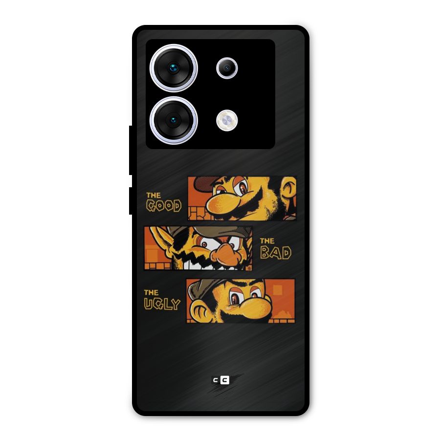 The Good Bad Ugly Metal Back Case for Infinix Zero 30 5G