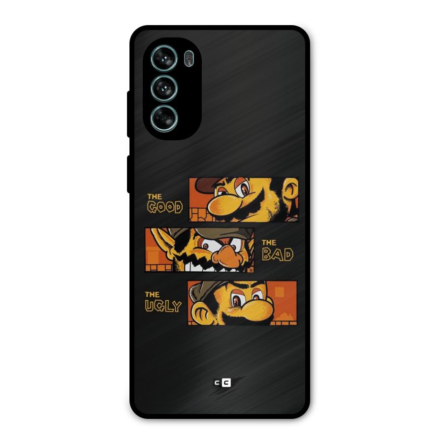 The Good Bad Ugly Metal Back Case for Moto G62