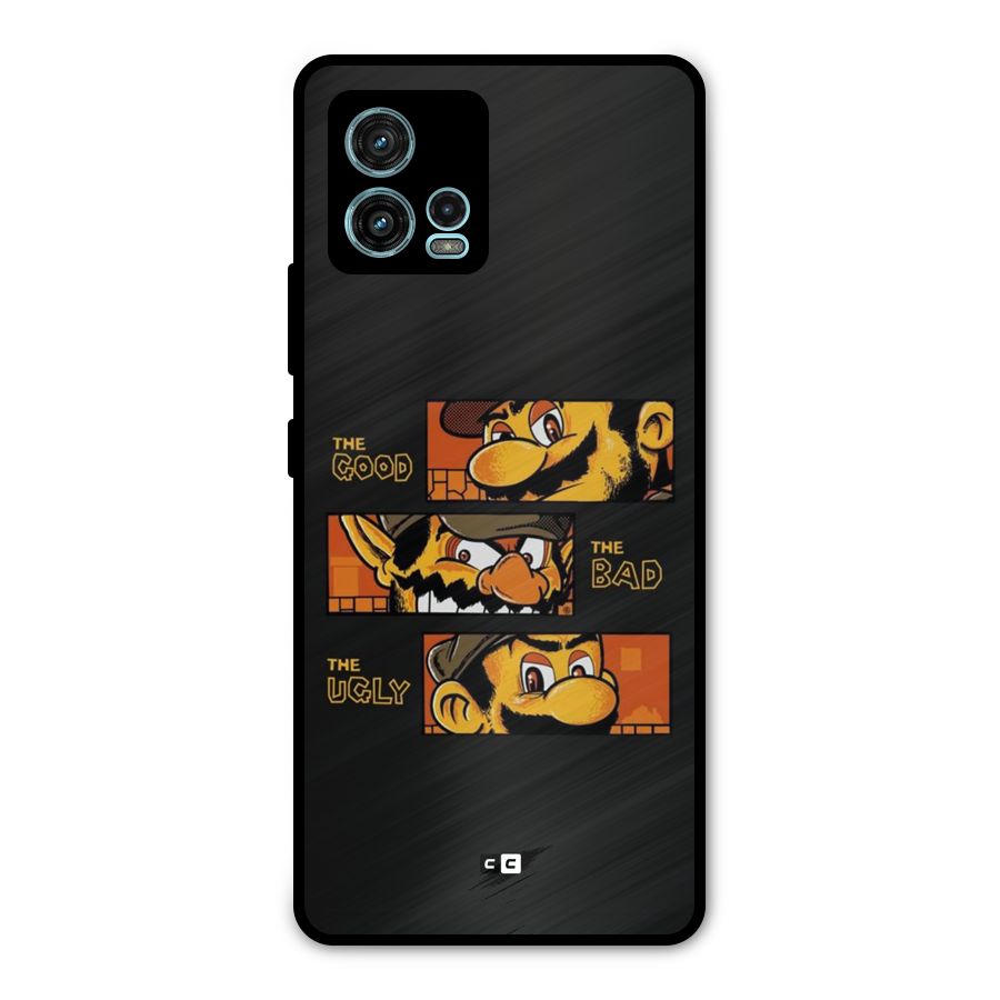 The Good Bad Ugly Metal Back Case for Moto G72